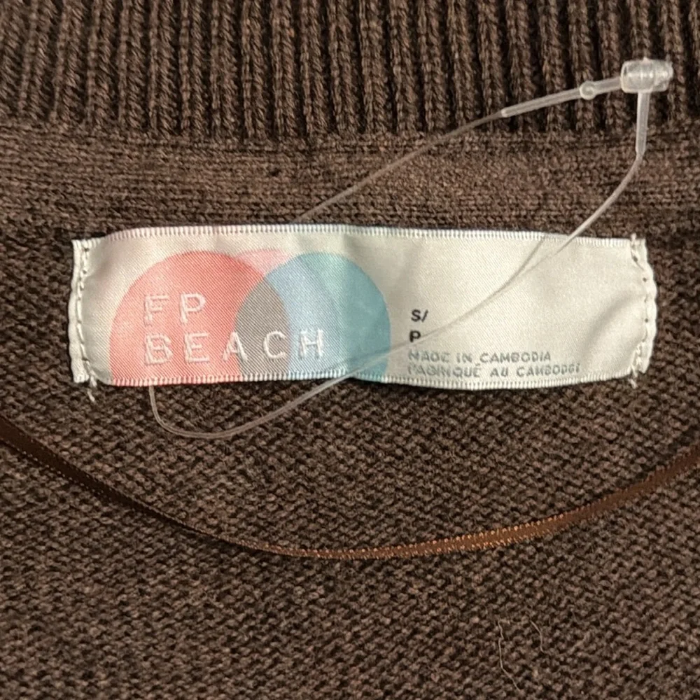 Free People Solar Sweater in Brown
